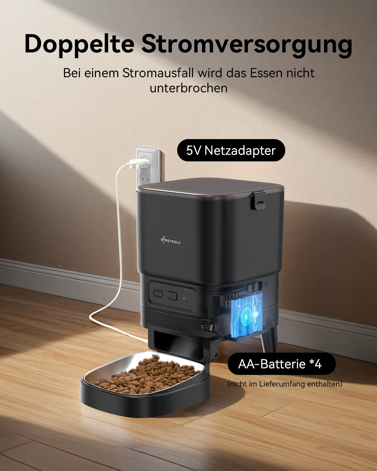 Automatic Cat Feeder Smart Pet Feeder Dog Slow Food Machine with Timed Quantitative  FDG30 Automatic Cat Food Dispenser