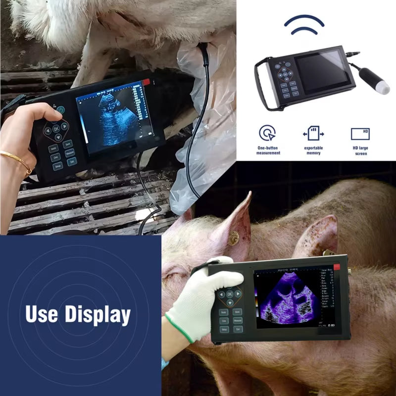Goat Pregnancy Tester Animal USG Pig Ultrasound Scanner Goat Ultrasound Machine Portable Ultrasound