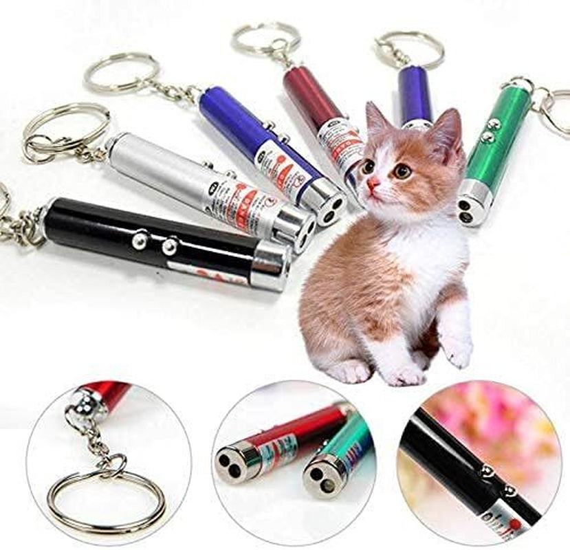 Cat Toys Laser Pointer Teaser Flashlight Funny Dog Pet Light LED Infrared US