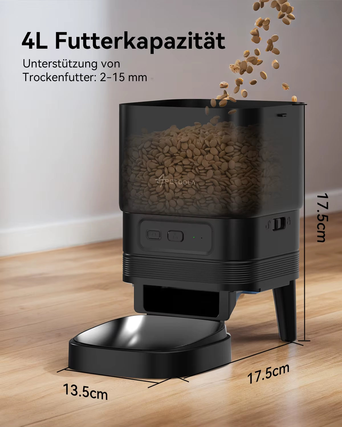 Automatic Cat Feeder Smart Pet Feeder Dog Slow Food Machine with Timed Quantitative  FDG30 Automatic Cat Food Dispenser