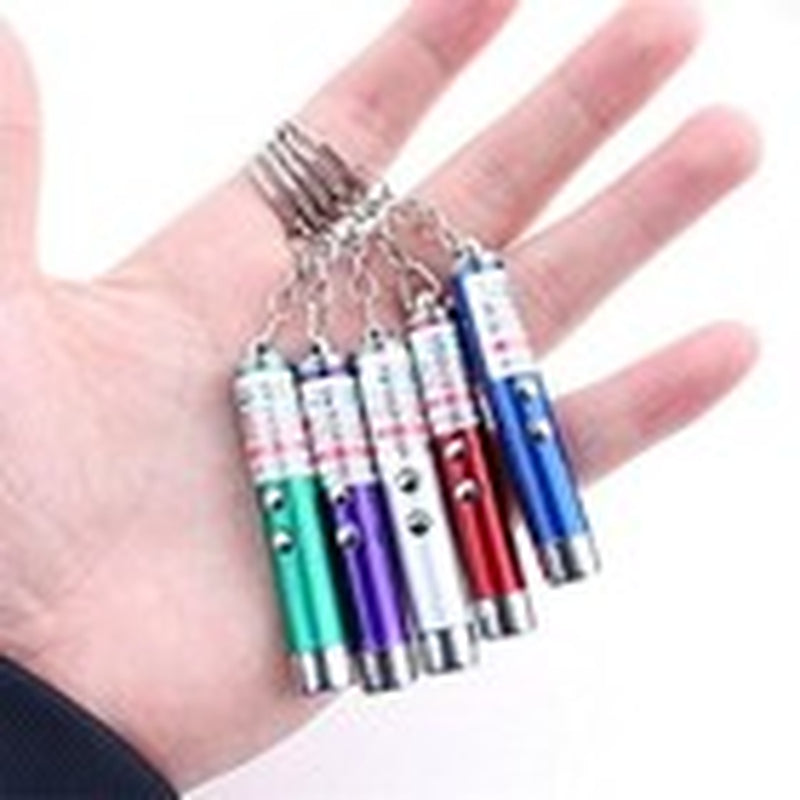 Cat Toys Laser Pointer Teaser Flashlight Funny Dog Pet Light LED Infrared US