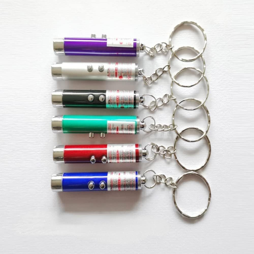 Cat Toys Laser Pointer Teaser Flashlight Funny Dog Pet Light LED Infrared US