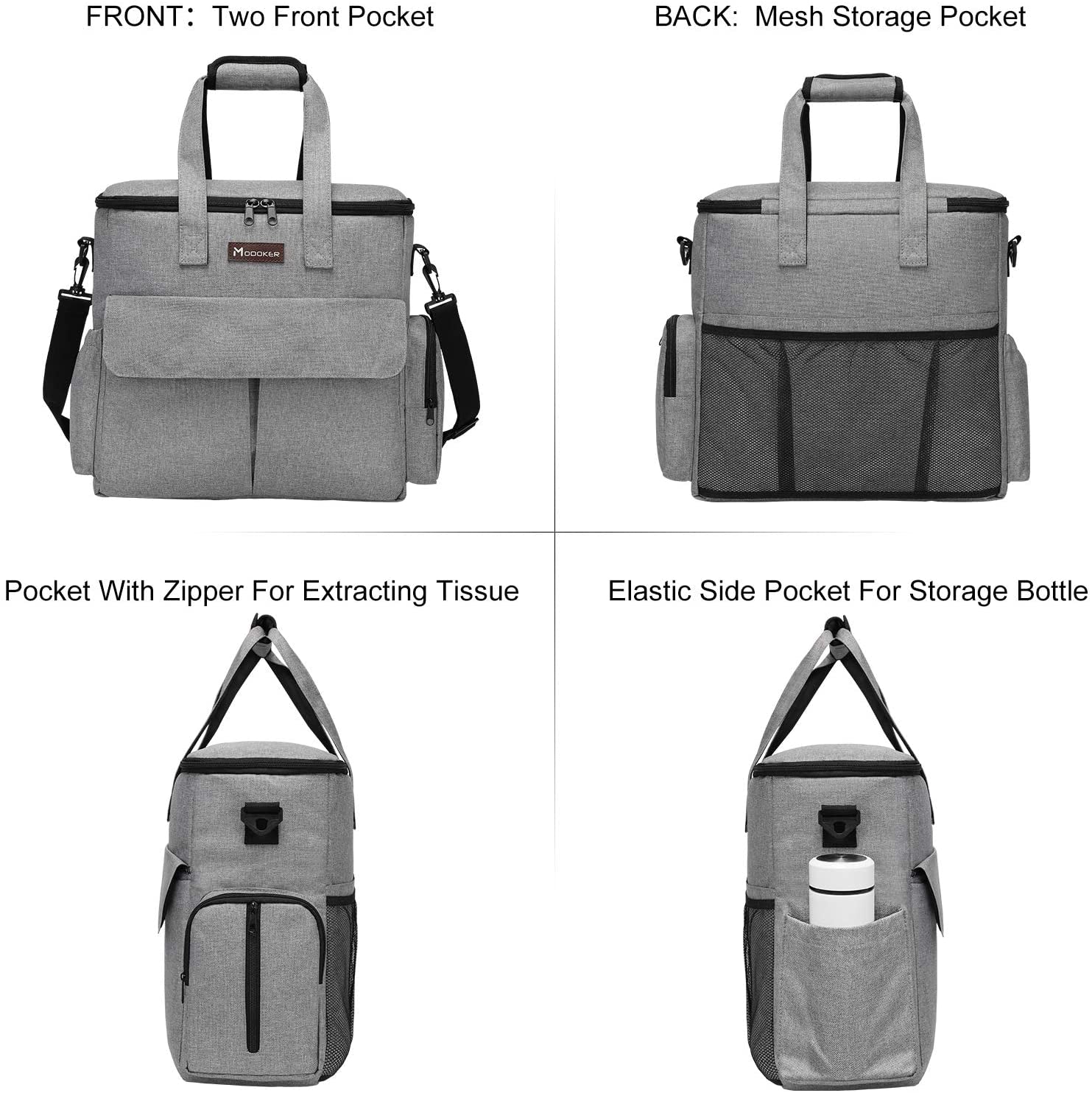 Dog Travel Bag, Weekend Pet Travel Set for Dog and Cat, Airline Approved Tote Or