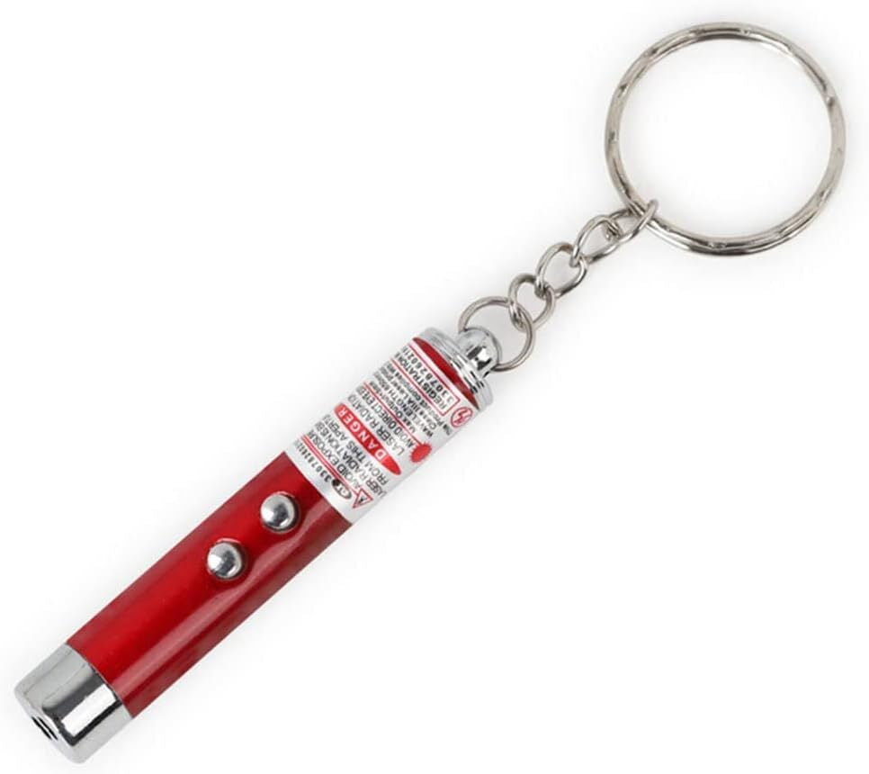 Cat Toys Laser Pointer Teaser Flashlight Funny Dog Pet Light LED Infrared US